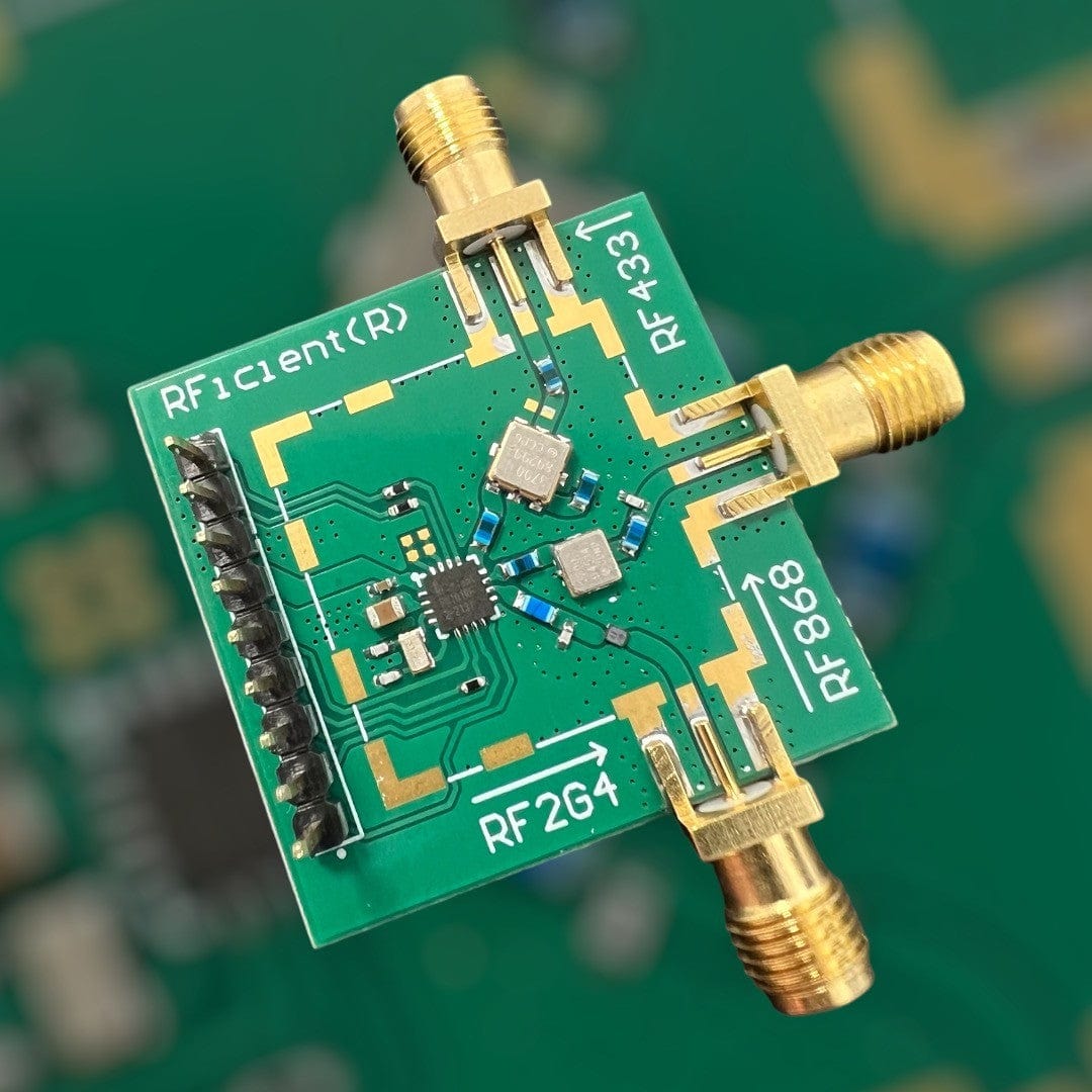 RFicient® Ultra-Low-Power Wake-Up Receiver FH101RF BREAKOUT BOARD